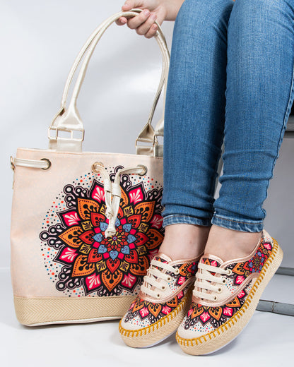 Aila Shoes & Handbag Set by Pontiak