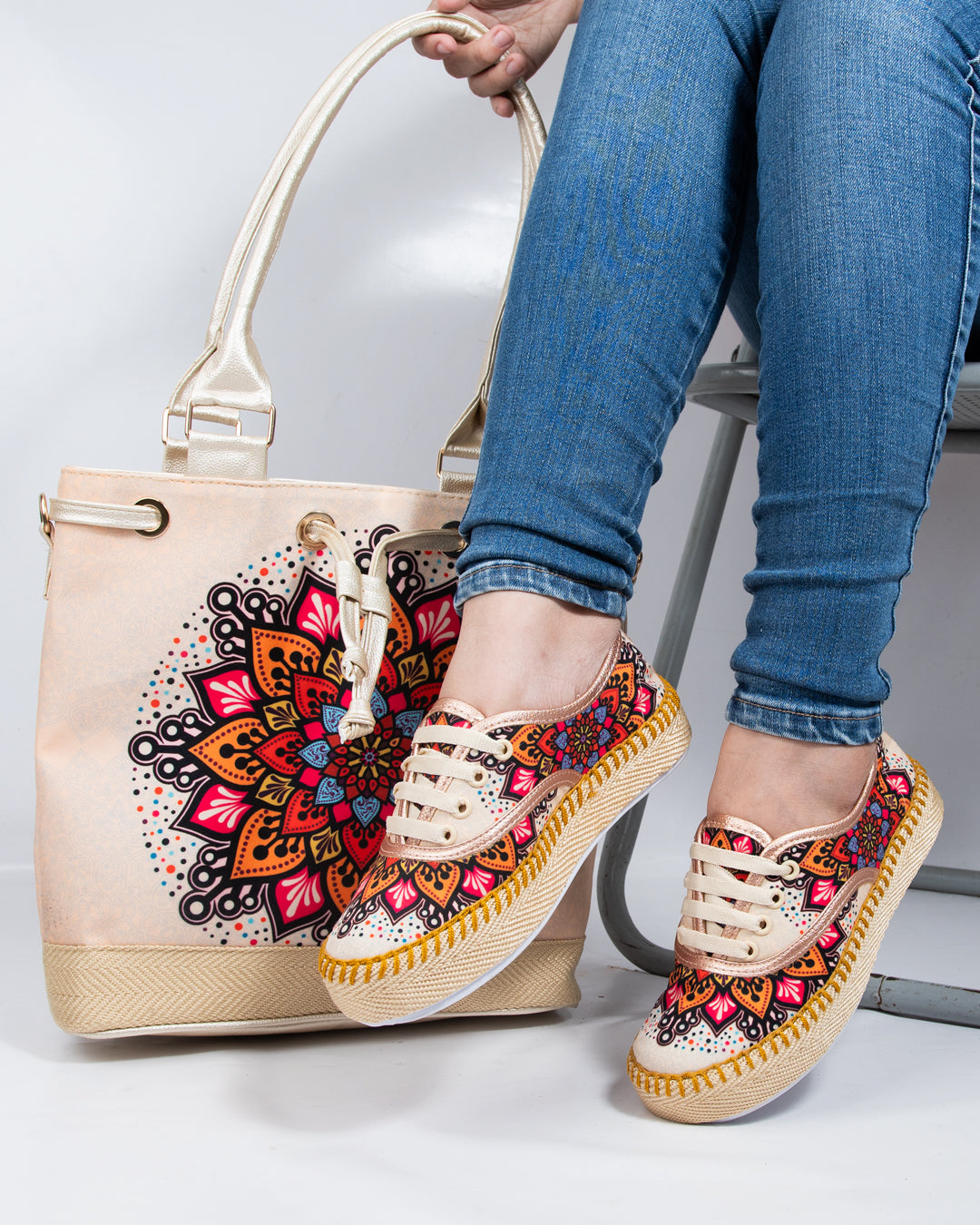 Aila Shoes & Handbag Set by Pontiak