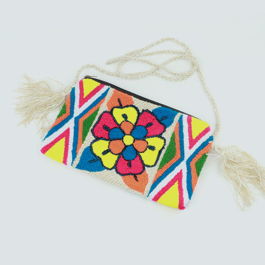Handmade Embroidered Wayuu Crossbody Bag