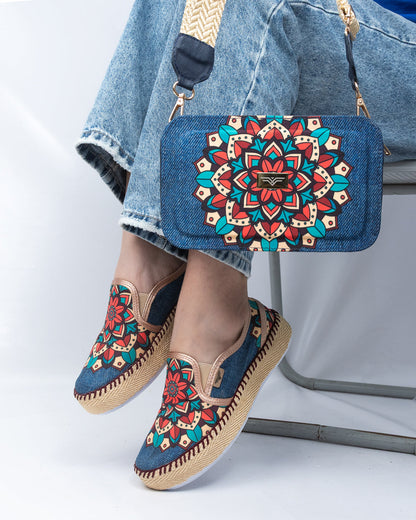 Zambhu Shoes & Crossbody Bag Set by Pontiak