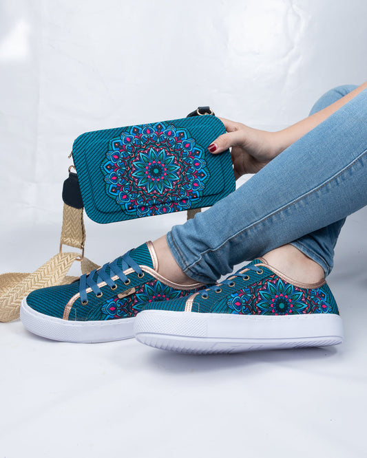 Pacific Shoes & Crossbody Bag Set by Pontiak
