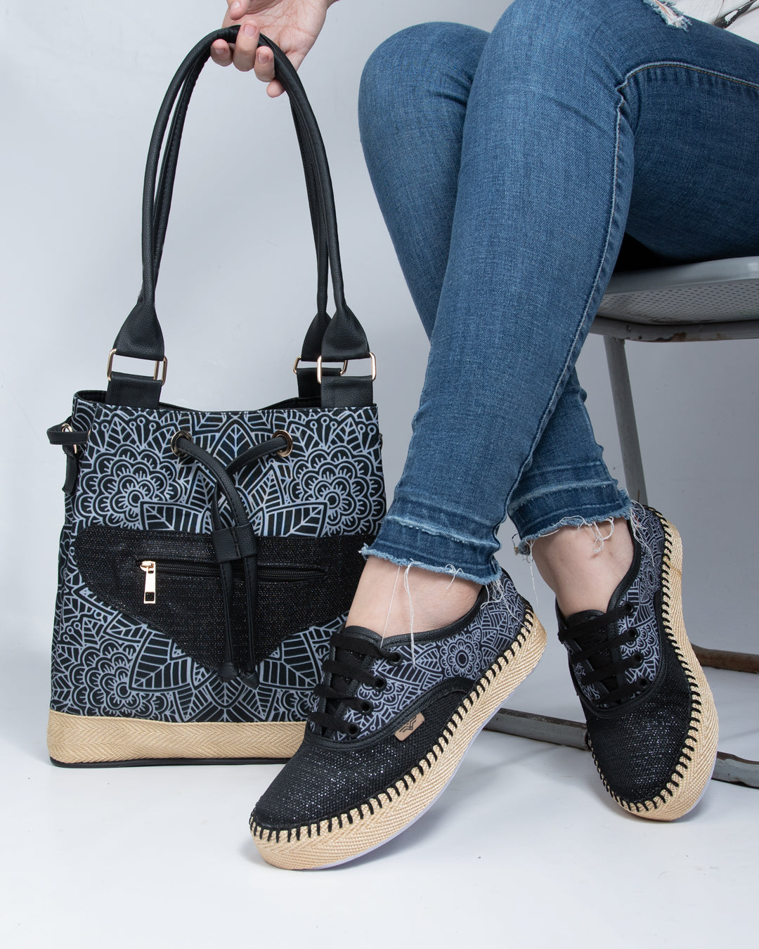 Pureza Shoes & Handbag Set by Pontiak