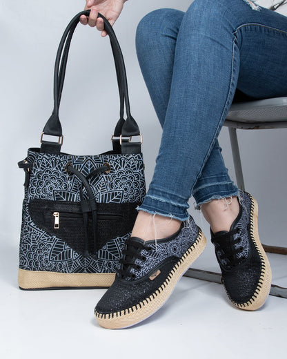 Pureza Shoes & Handbag Set by Pontiak