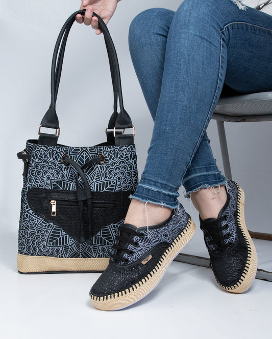 Pureza Shoes & Handbag Set by Pontiak