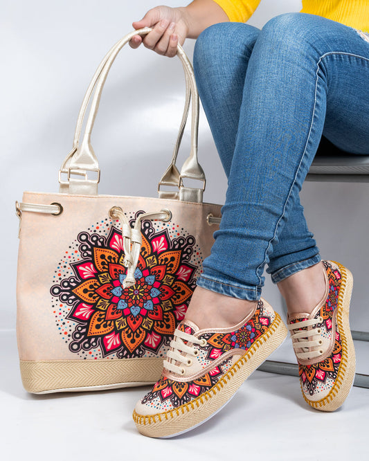 Aila Shoes & Handbag Set by Pontiak
