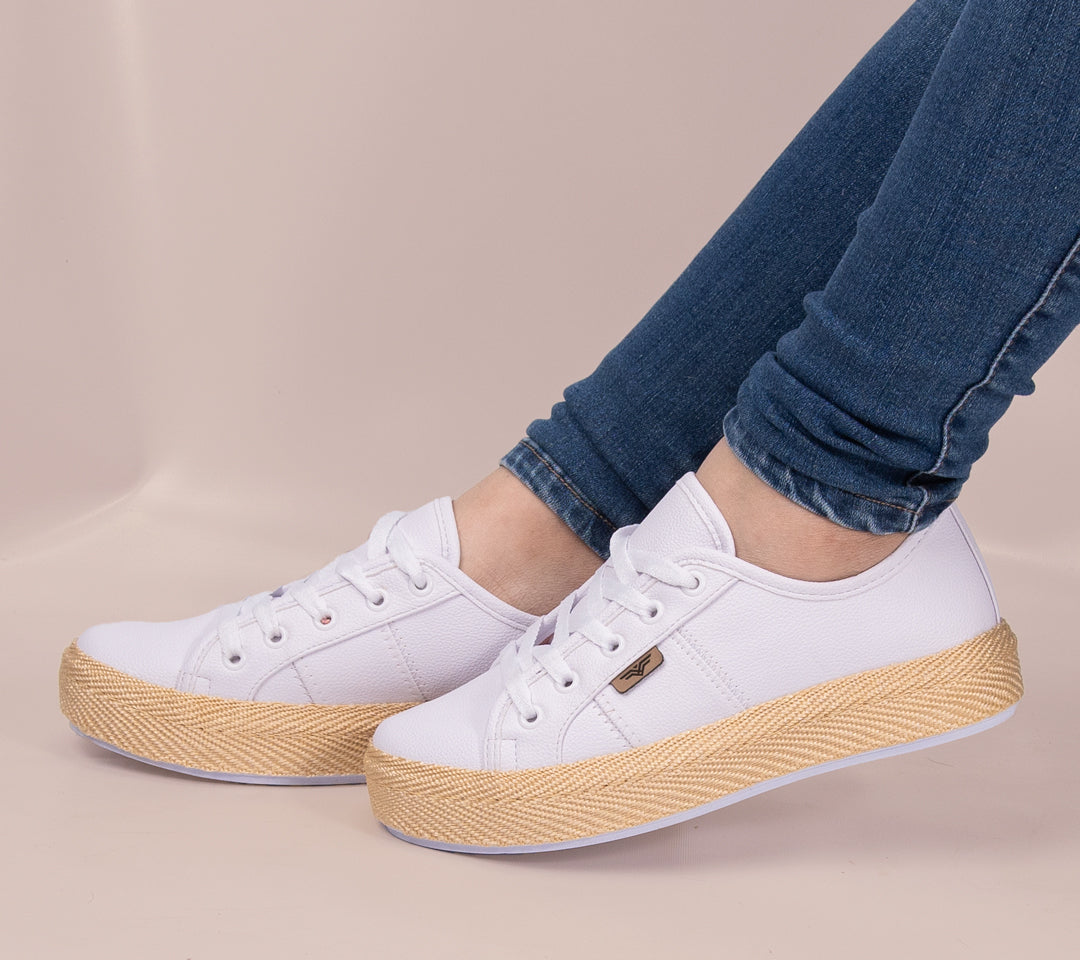 Snow Lace-Up Espadrille Sneakers by Pontiak