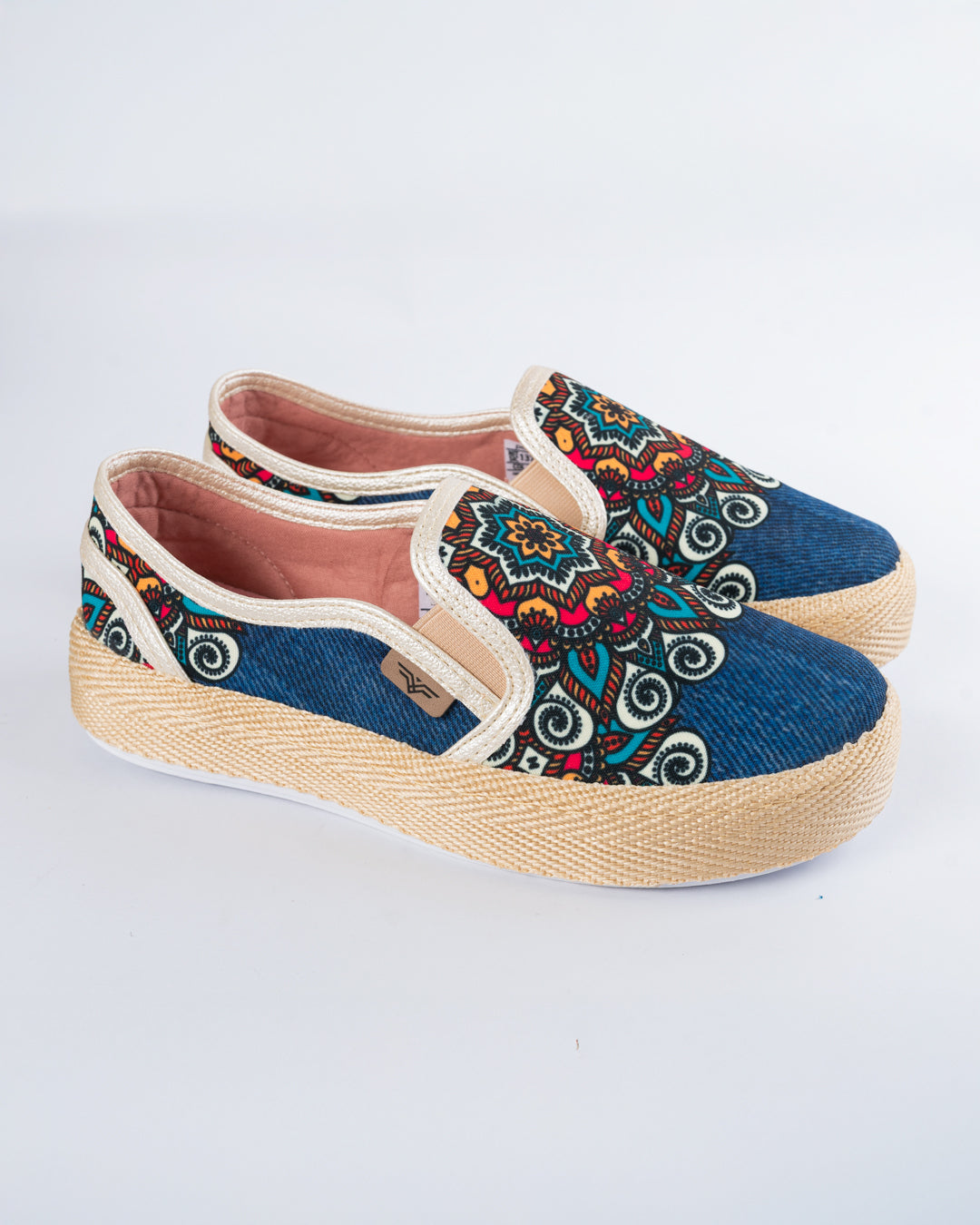 Tiwa Denim Slip-On Espadrille Sneakers by Pontiak