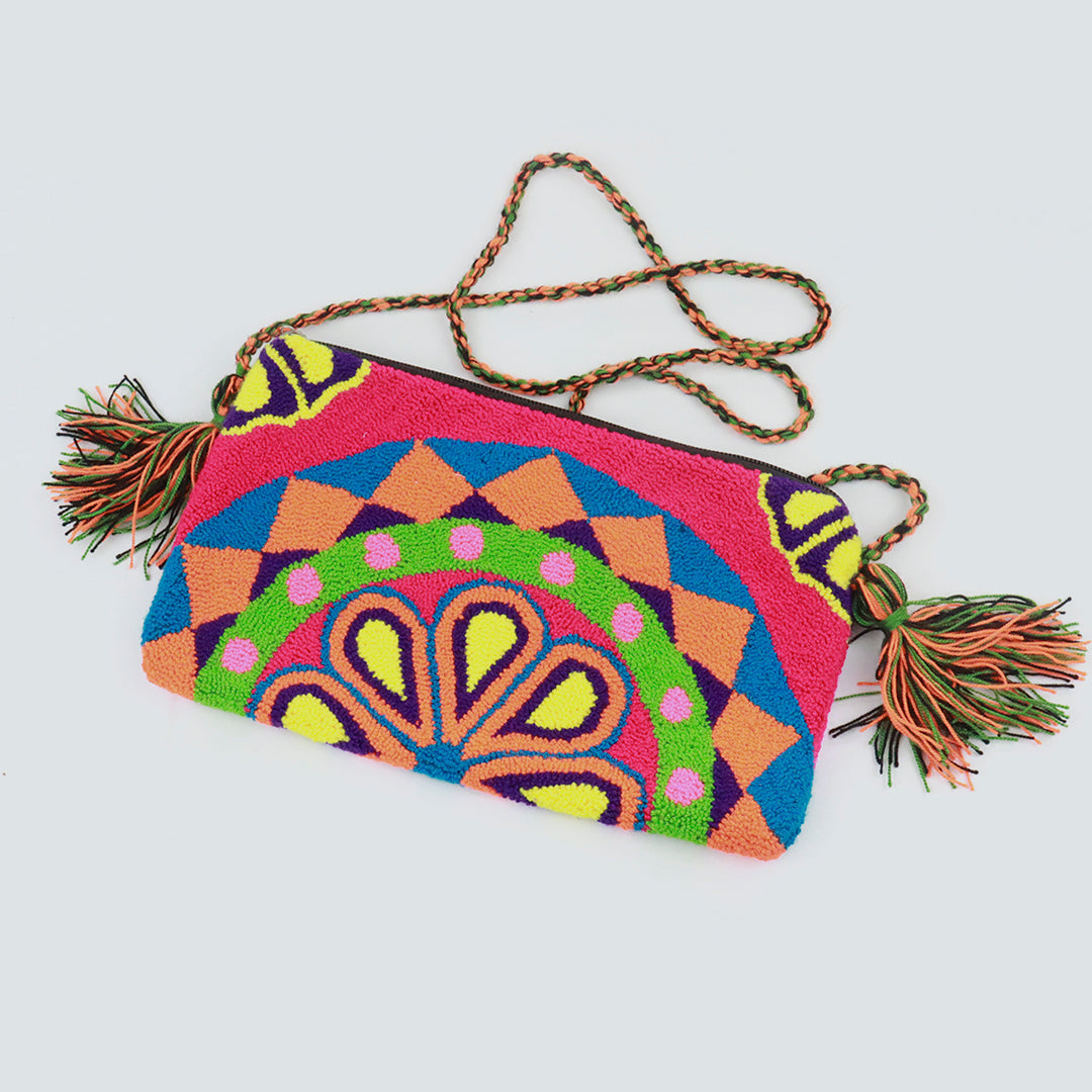 Handmade Embroidered Wayuu Crossbody Bag