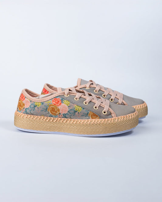 Yat Muscary Lace-Up Espadrille Sneakers by Pontiak