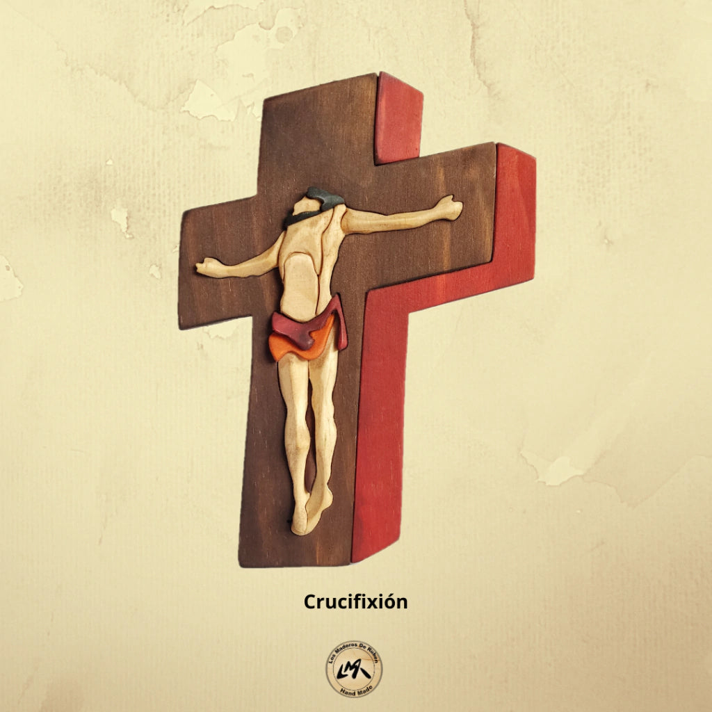 Crucifixion Wooden Wall Crucifix