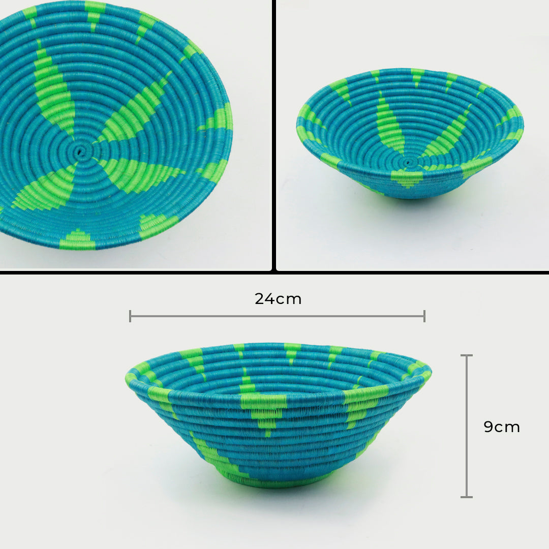 Handmade Fruit Bowl Centerpiece in Fique Fabric
