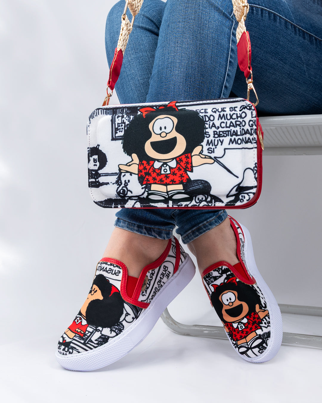 Mafalda Shoes & Crossbody Bag Set by Pontiak