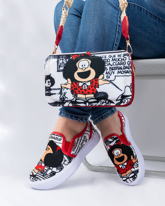 Mafalda Shoes & Crossbody Bag Set by Pontiak