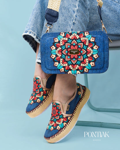 Zambhu Shoes & Crossbody Bag Set by Pontiak