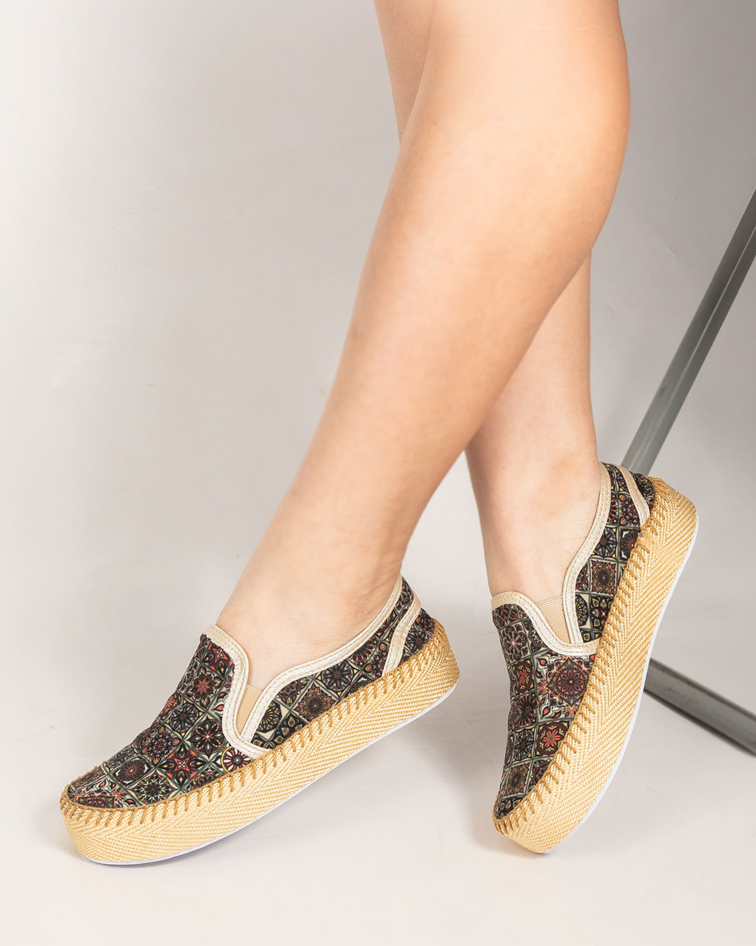 Collage Slip-On Espadrille Sneakers by Pontiak