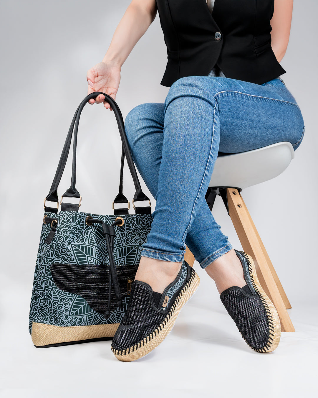 Pureza Shoes & Handbag Set by Pontiak