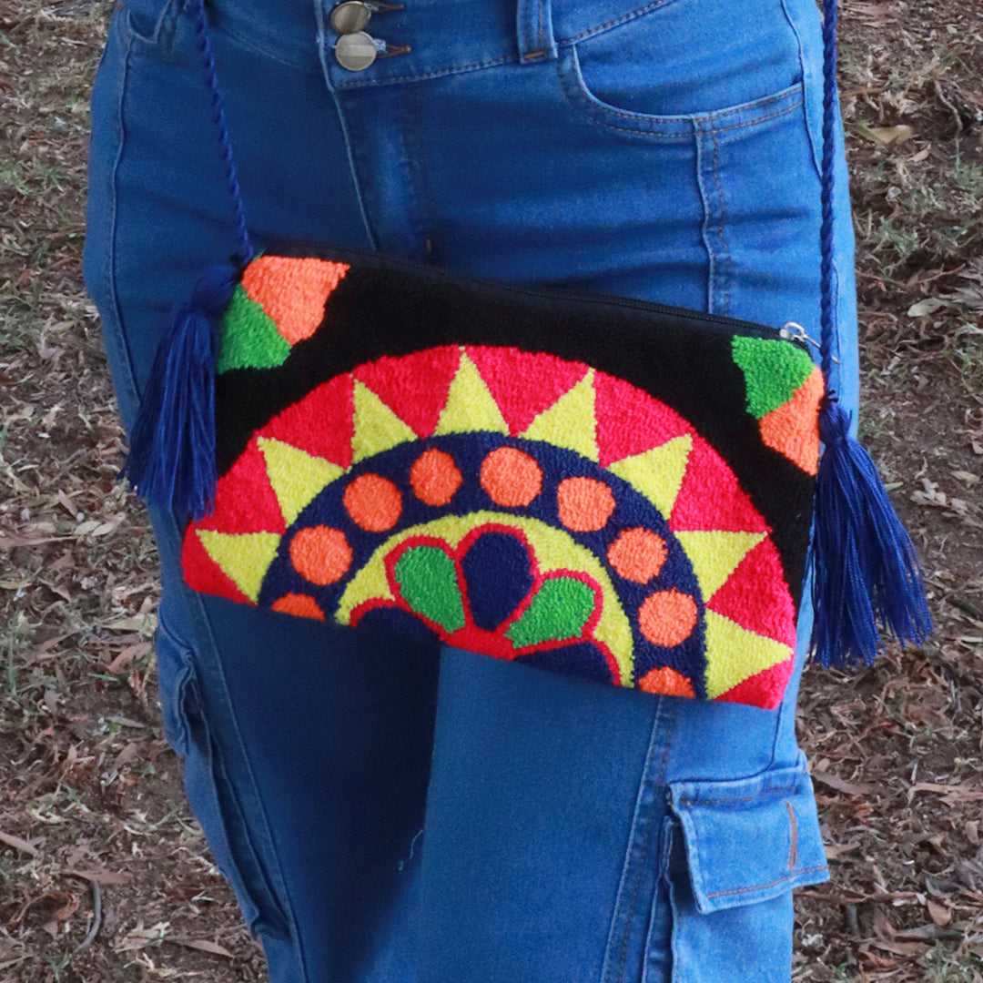 Handmade Embroidered Wayuu Crossbody Bag