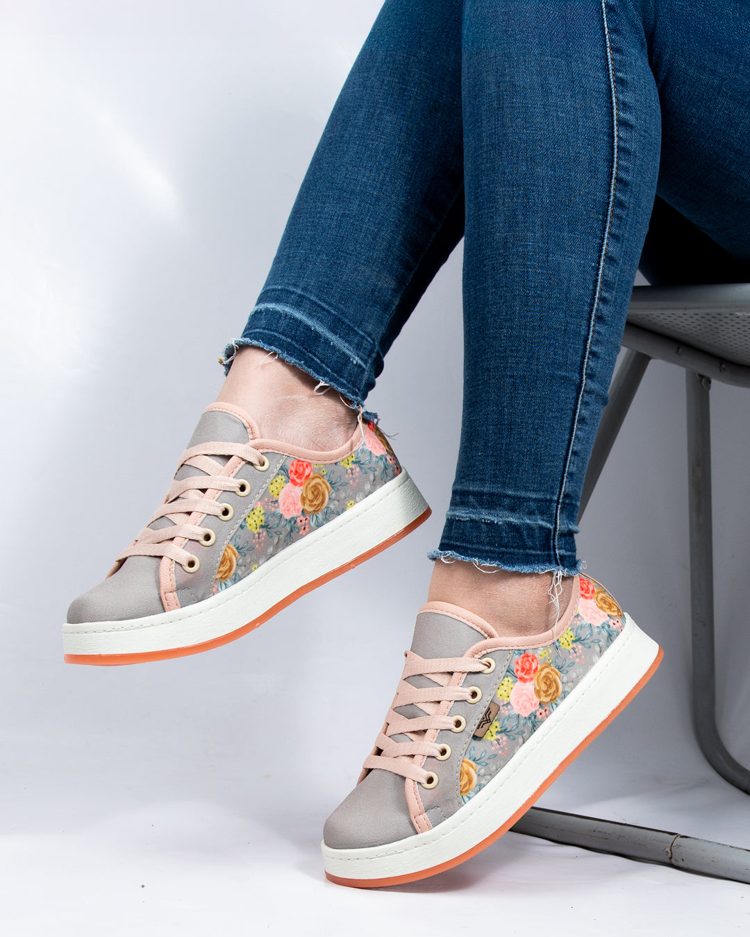 Muscary Lace-Up Espadrille Sneakers by Pontiak