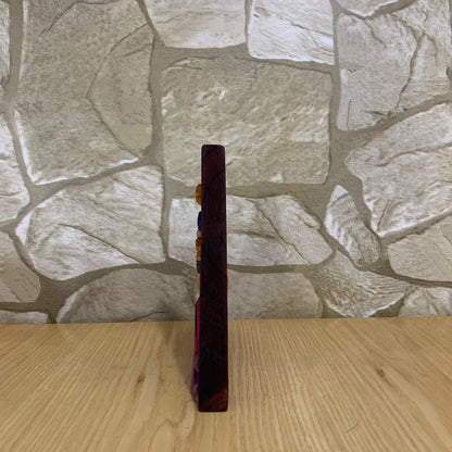 Triangle Wooden Nativity Scene