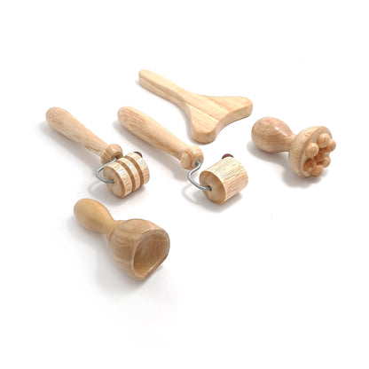 Colombian Wood Therapy Facial 5 Tools