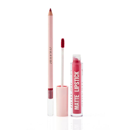 Matte Lipstick & Lip Liner Duo Kit