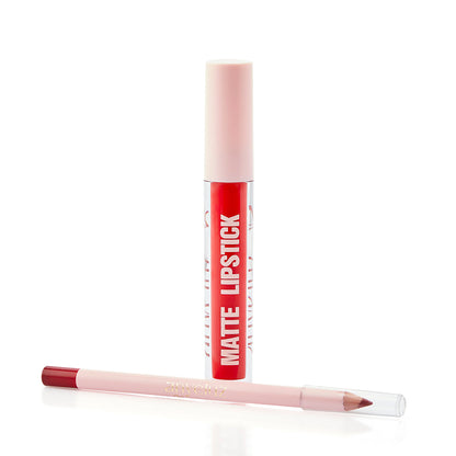 Matte Lipstick & Lip Liner Duo Kit