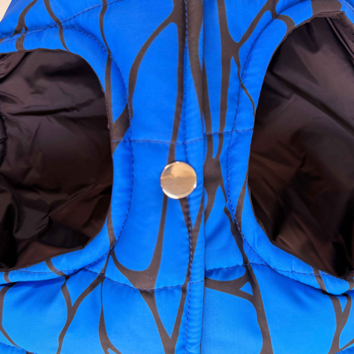 Blue Butterfly Padded Dog Vest