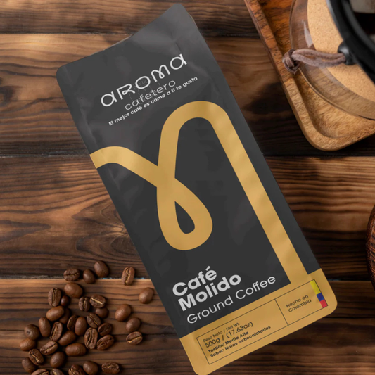 Roasted Ground Colombian Coffee 500 g