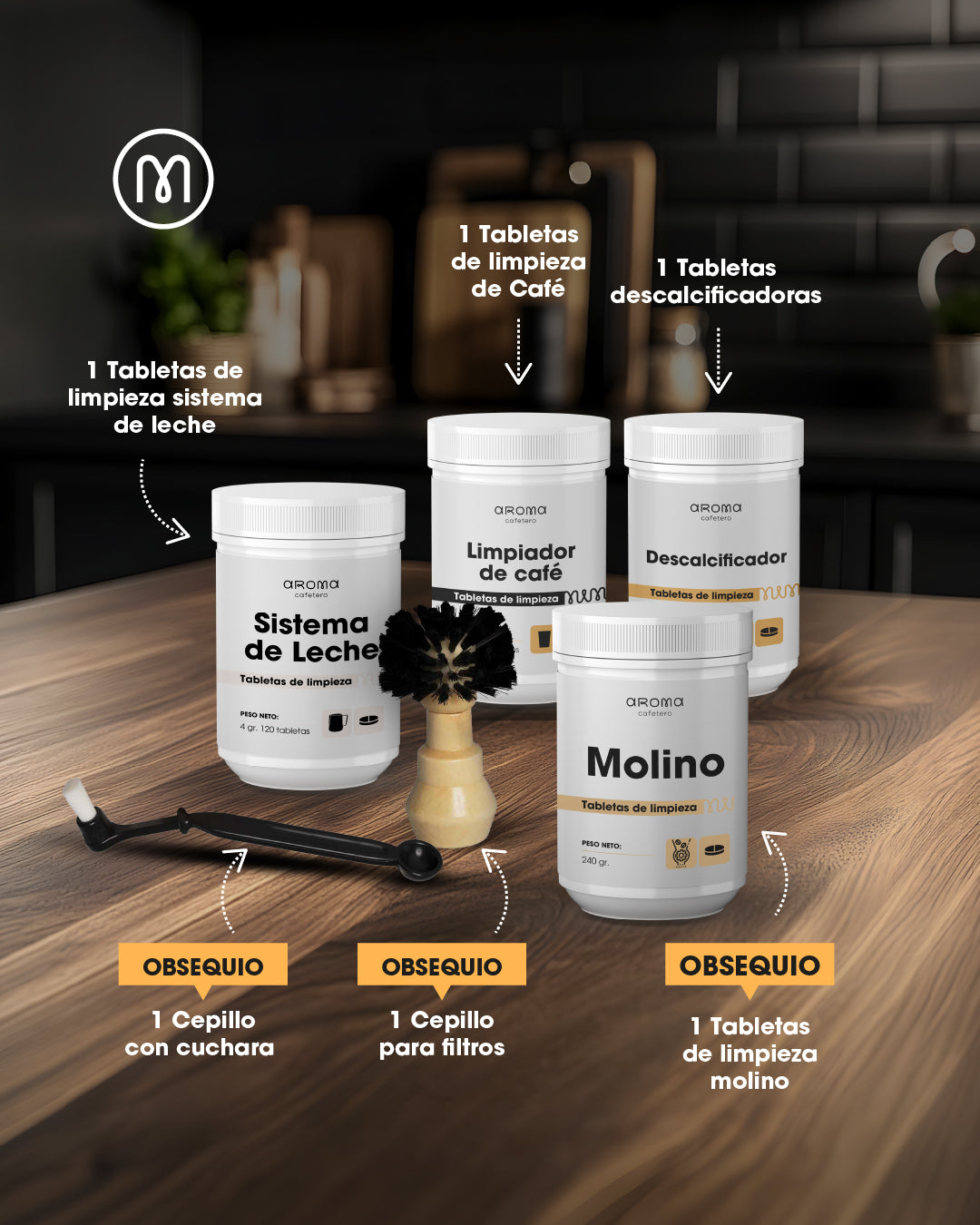 Coffee Machine Cleaning Kit