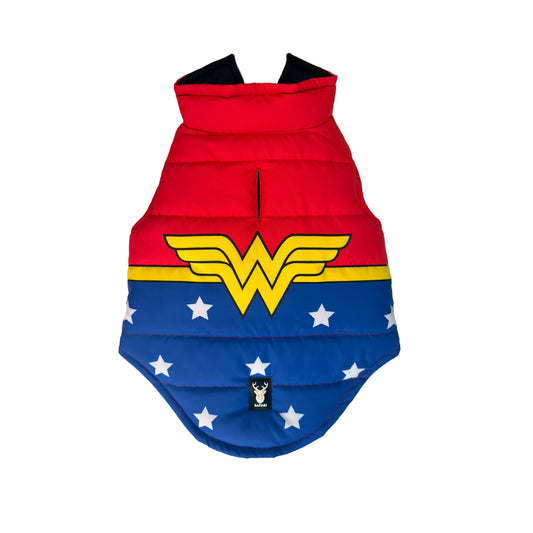 Wonder Woman Padded Dog Vest