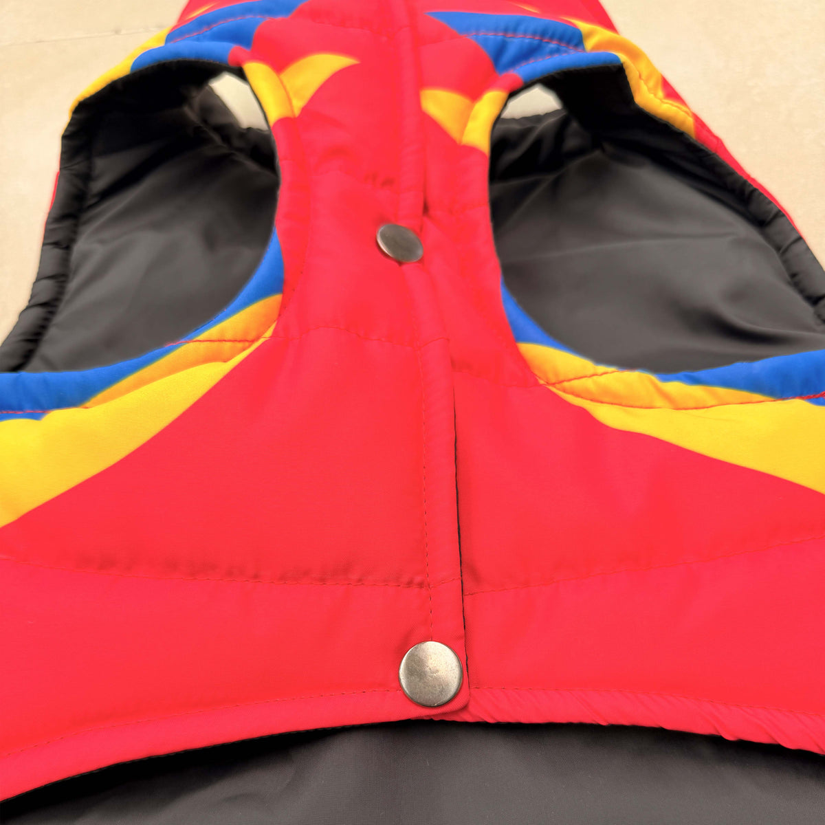 Colombia National Team 90s Red Padded Dog Vest