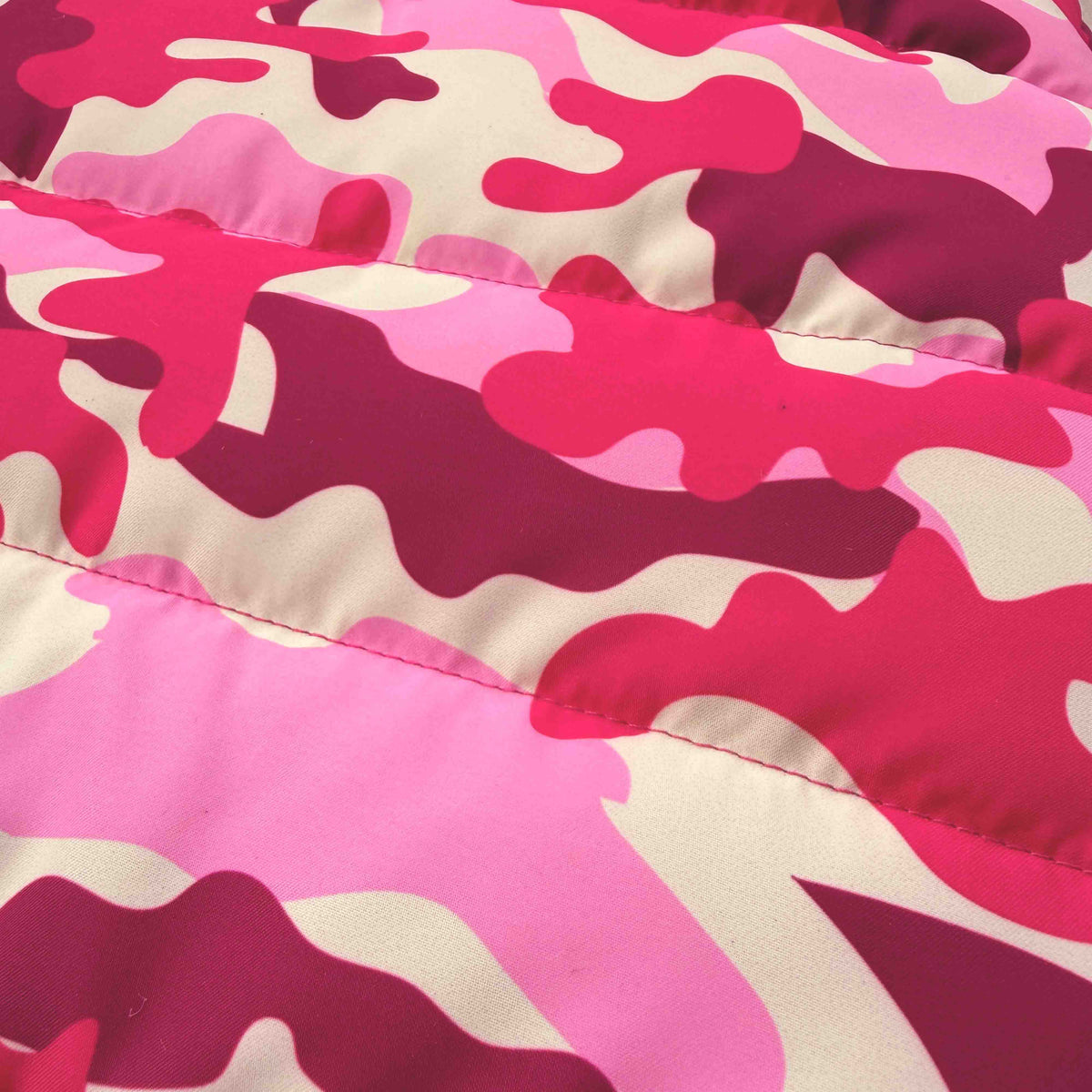 Pink Camo Padded Dog Vest