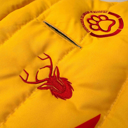 Colombia National Team 90s Yellow Padded Dog Vest