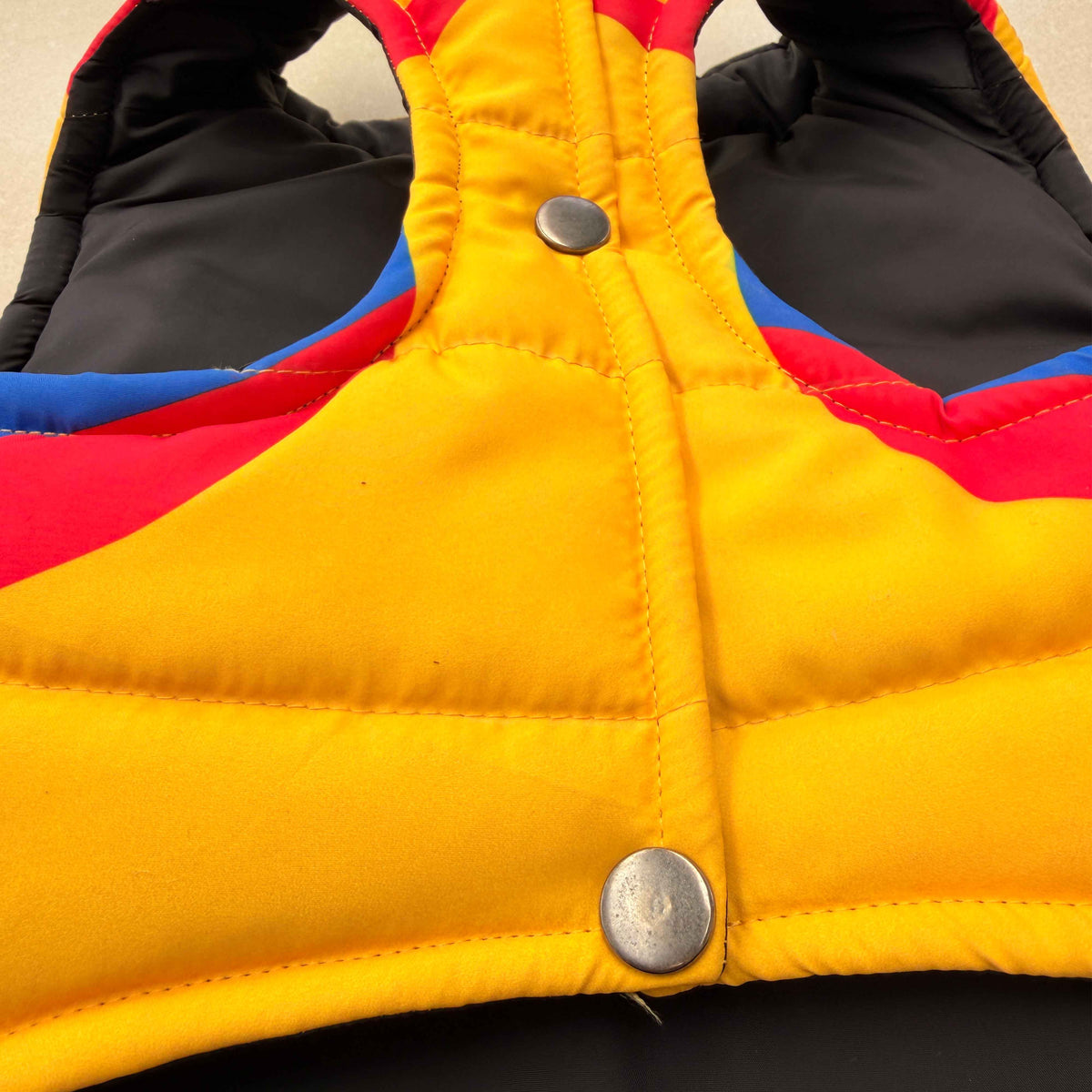 Colombia National Team 90s Yellow Padded Dog Vest