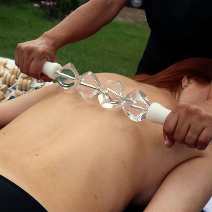 Cubes massager roller for Crystal Therapy