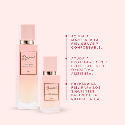 Rose Toner Duo Box