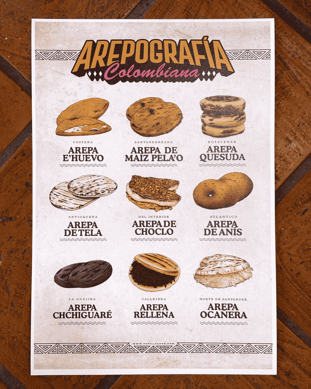 Colombian Culture Art Prints – Illustrated Posters