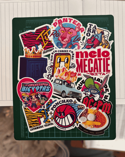 Colombian Sticker Pack – Illustrated Vinyl Stickers