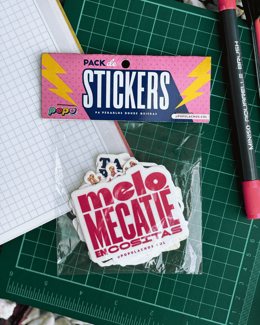 Colombian Sticker Pack – Illustrated Vinyl Stickers