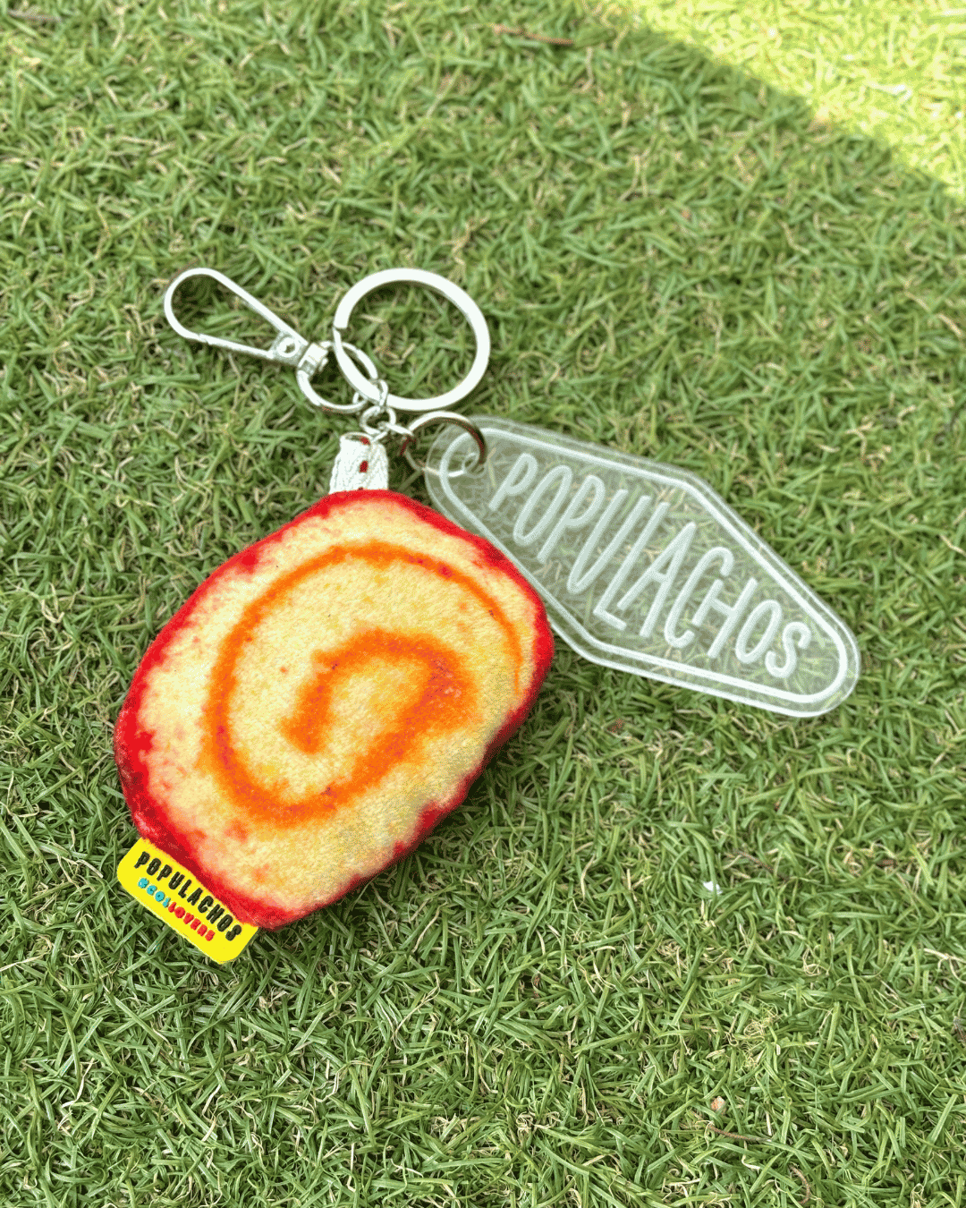 Brazo de Reina Keychain – Colombian Swiss Roll Charm