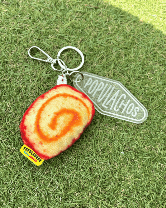 Brazo de Reina Keychain – Colombian Swiss Roll Charm