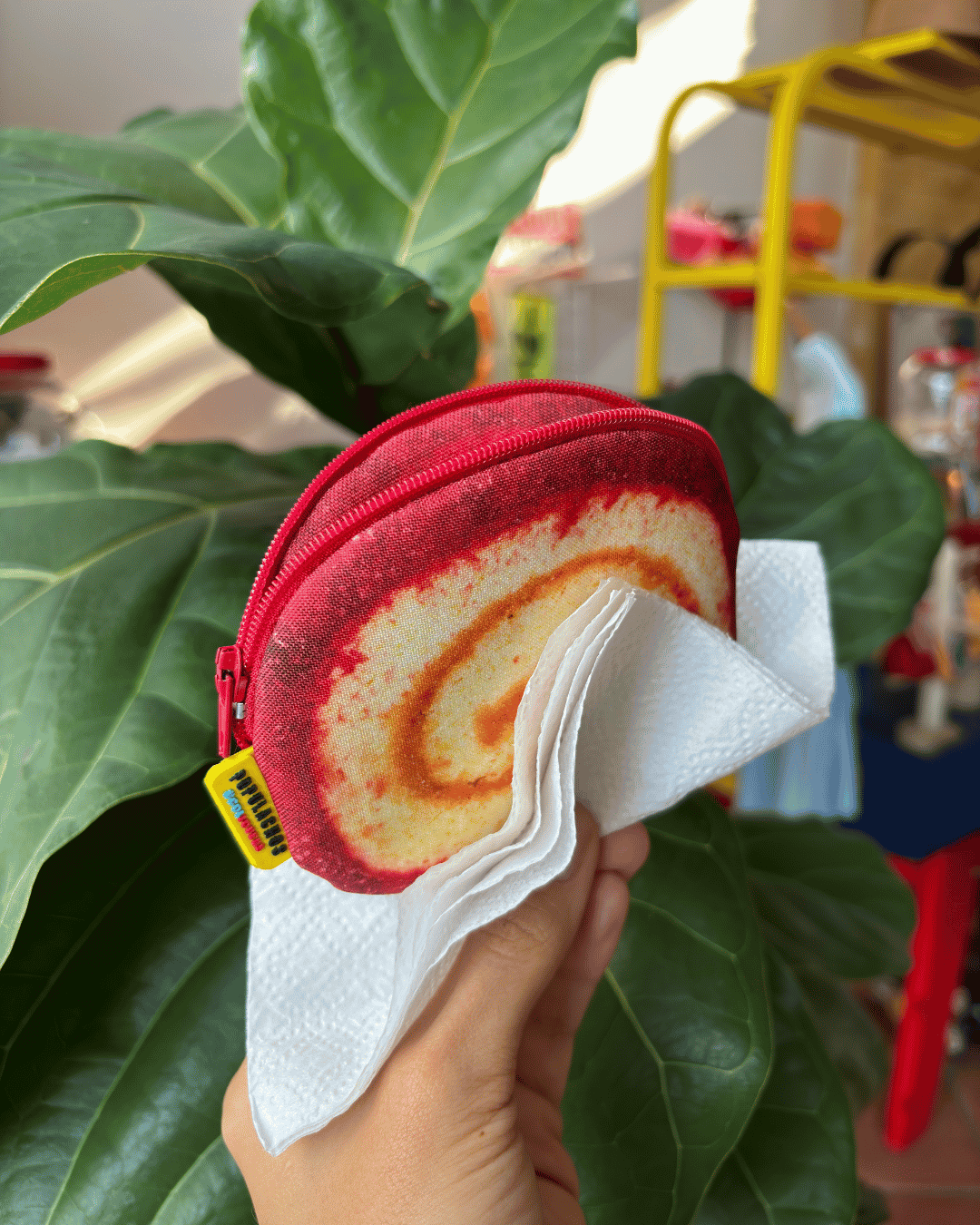 Brazo de Reina Coin Purse – Colombian Swiss Roll Pouch