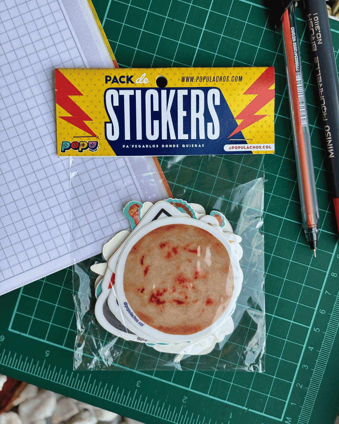 Colombian Sticker Pack – Illustrated Vinyl Stickers