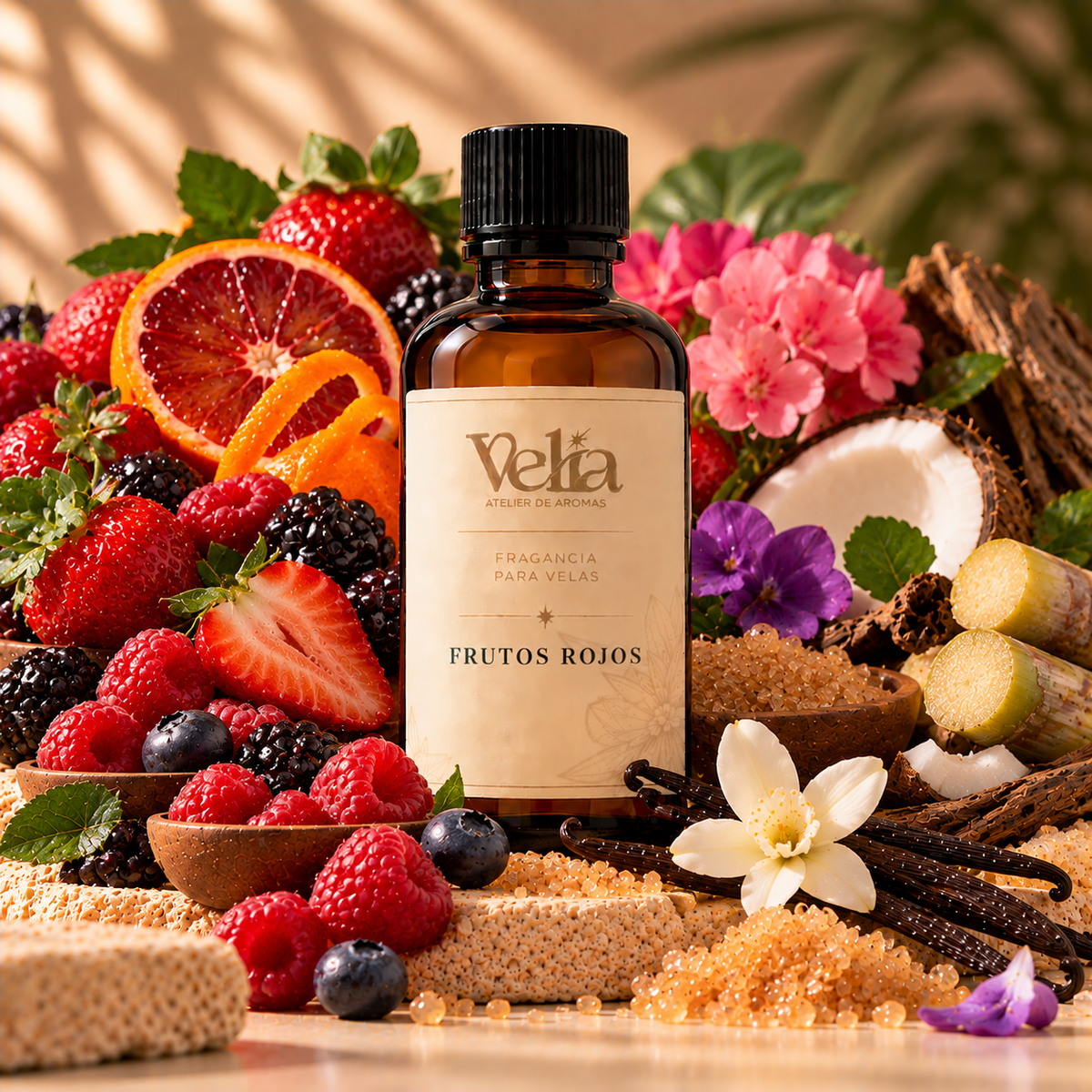 Esencia de aceite · Frutos Rojos