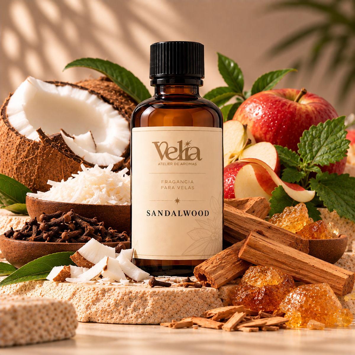Esencia de aceite · Sandalwood