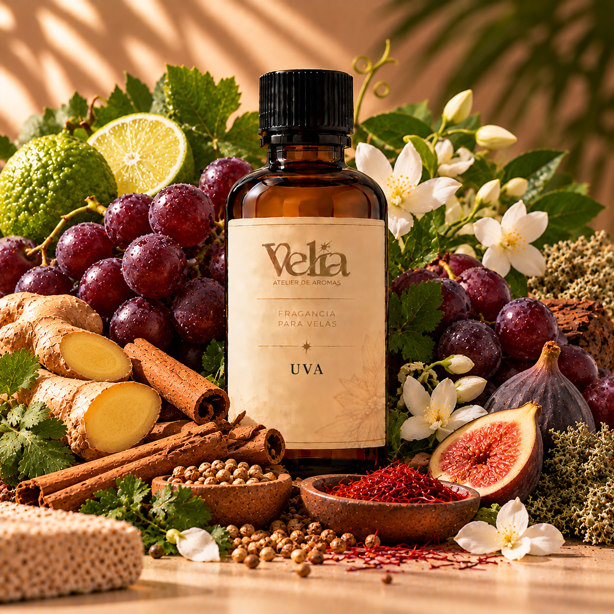 Esencia de aceite · Uva
