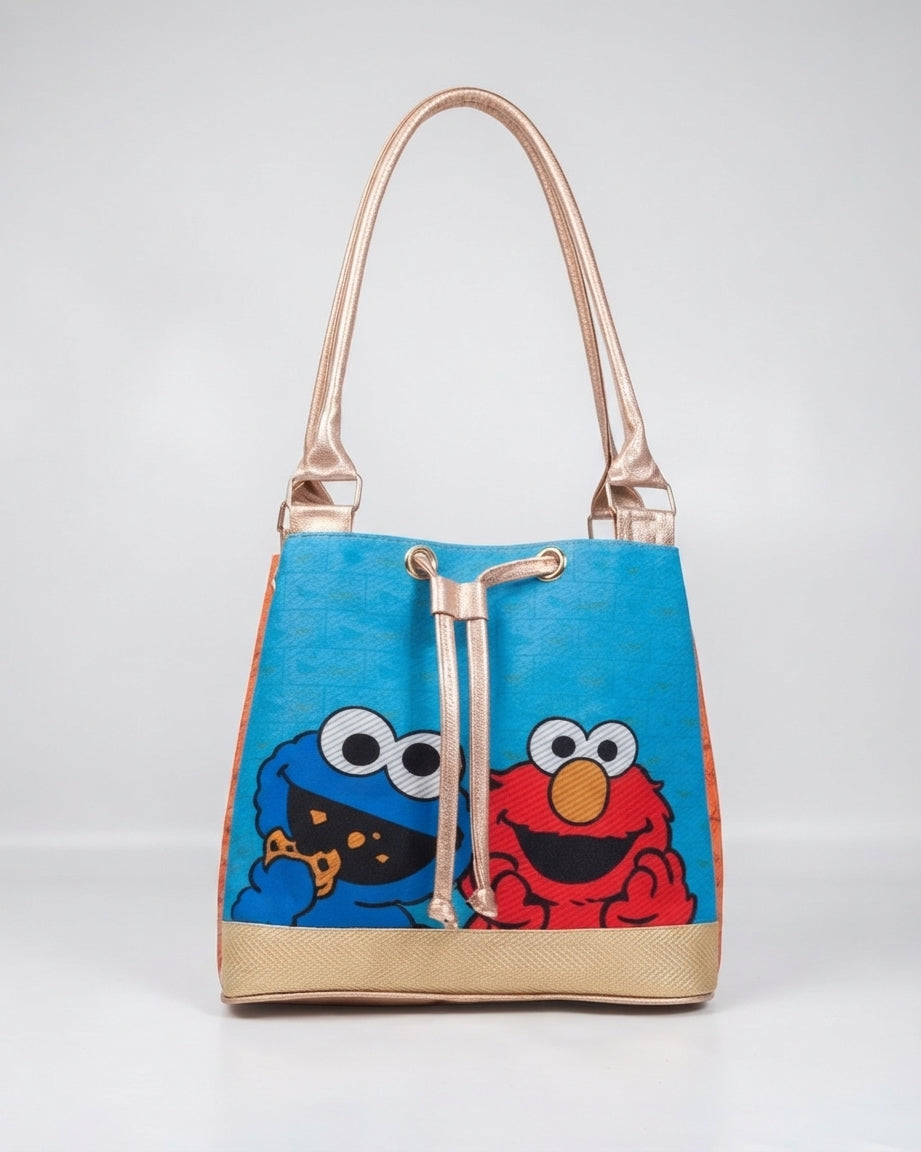 Cookie Monster Bucket Bag by Pontiak