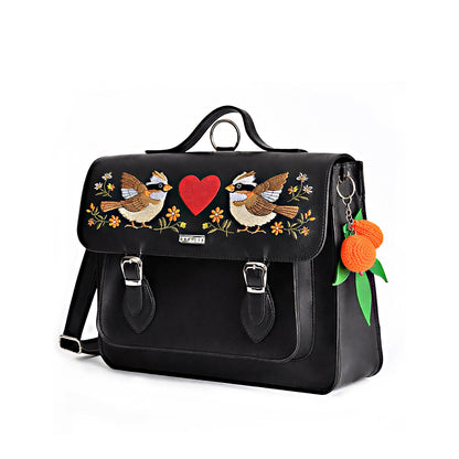 Jumbo Bogotá Copetón Embroidered Bag – Laptop Backpack Purse
