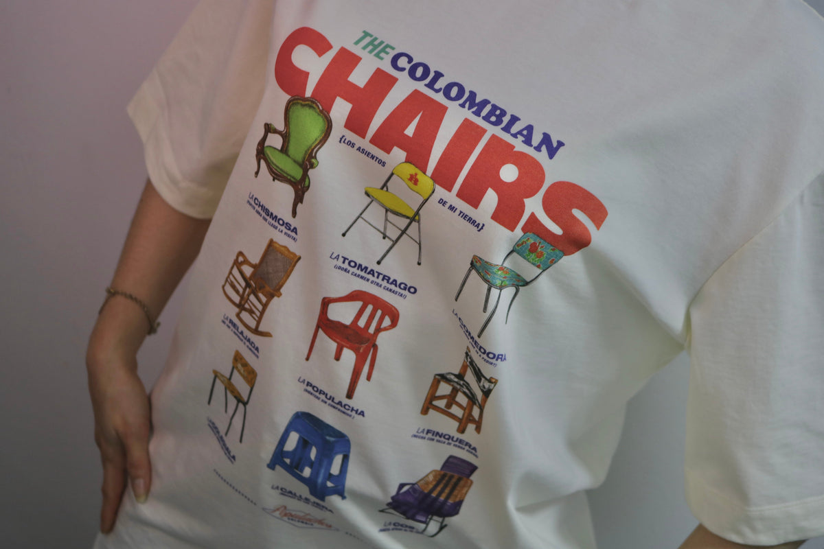 Sillas T-Shirt – Colombian Chairs Graphic Tee