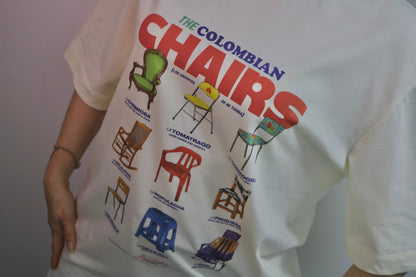Sillas T-Shirt – Colombian Chairs Graphic Tee
